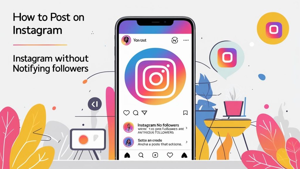 How to Post on Instagram Without Notifying Followers: A Quiet Sharing Guide